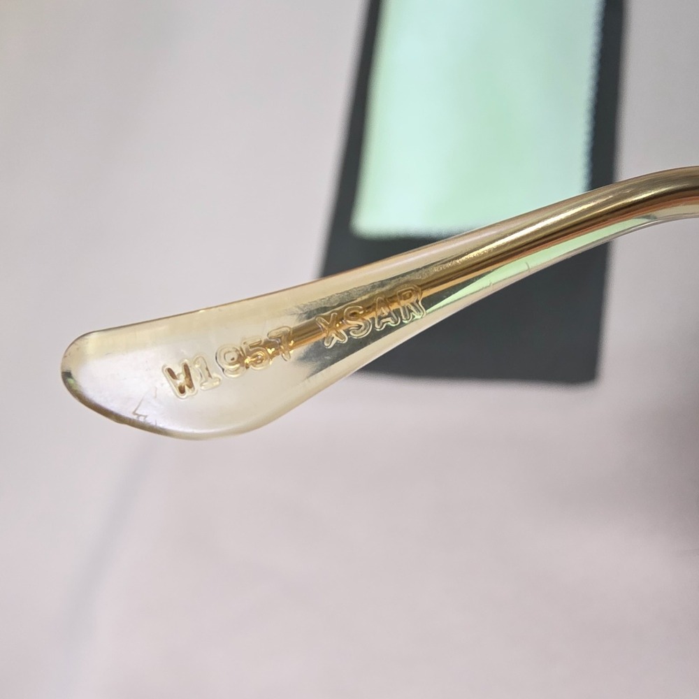 Ray-Ban W1857 XSAR B&L USA Vintage Sunglasses BL G15 Rare Gold Frame Collectors - Picture 11 of 11